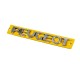 Напис Peugeot 8665.PW (137мм на 15мм) для Peugeot 207