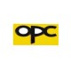 Емблема OPC 36мм на 85 мм (Чорний) для Тюнінг Opel