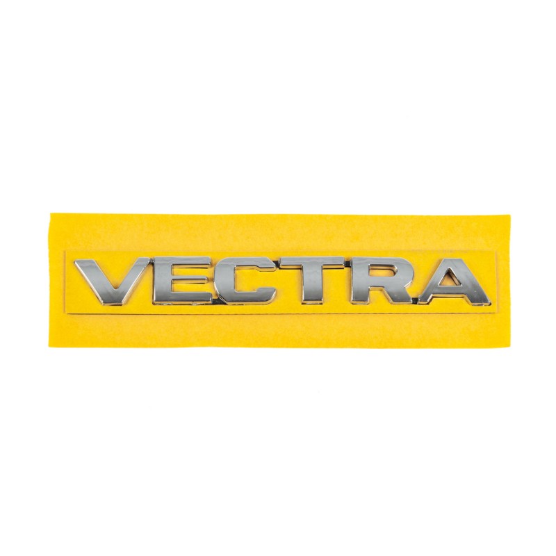 Напис Vectra 150мм на 17мм (8986a) для Opel Vectra A 1987-1995 рр