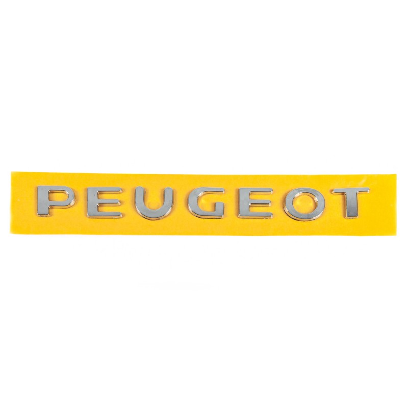 Напис Peugeot 866609 (260мм на 25мм) для Peugeot Partner Tepee 2008-2018 рр