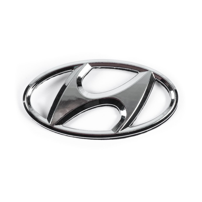 Емблема 86300-1J500 (125 мм на 65 мм) для Hyundai I-20 2008-2012 рр