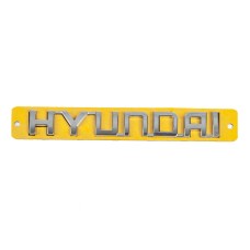 Надпись Hyundai (130 мм на 20мм) для Hyundai Accent 2006-2010 гг