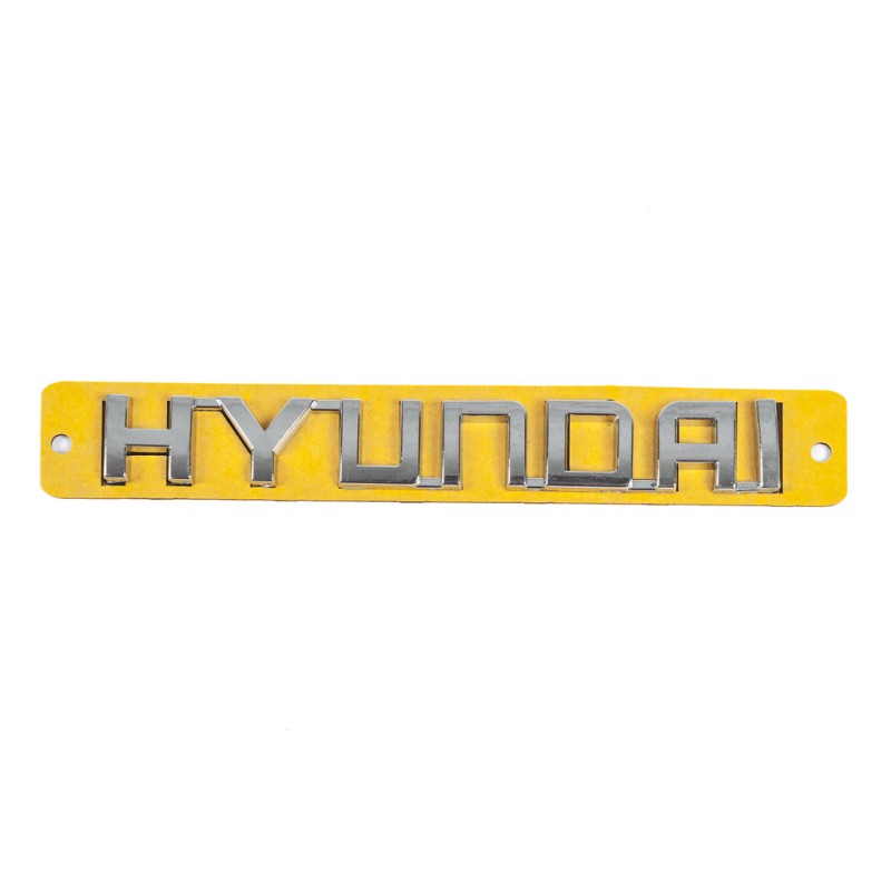 Надпись Hyundai (130 мм на 20мм) для Hyundai Accent 2006-2010 гг