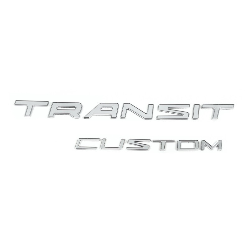 Напис Transit Custom (270 на 50 мм) для Ford Custom 2013-2022 рр
