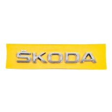 Надпись Skoda 5JA853687 (155мм на 27мм) для Тюнинг Skoda