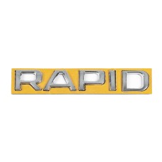 Напис Rapid (130 мм на 22мм) для Skoda Rapid 2012-2019 рр