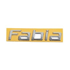Напис Fabia (125 мм на 25мм) для Skoda Fabia 2007-2014рр