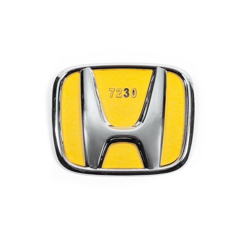 Емблема (хром, самоклейка) 97мм на 80мм для Тюнінг Honda