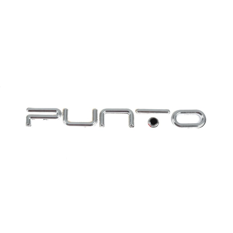 Надпись Punto для EVO (черная точка, 2037b) для Fiat Punto Grande/EVO 2006-2018 гг
