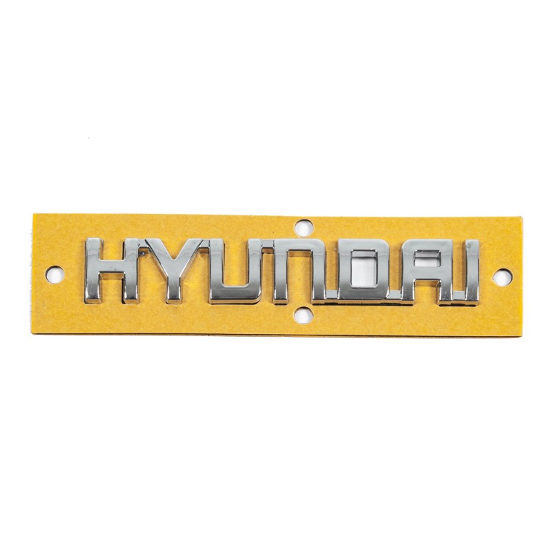 Надпись Hyundai (10.0см на 1.5см) для Тюнинг Hyundai