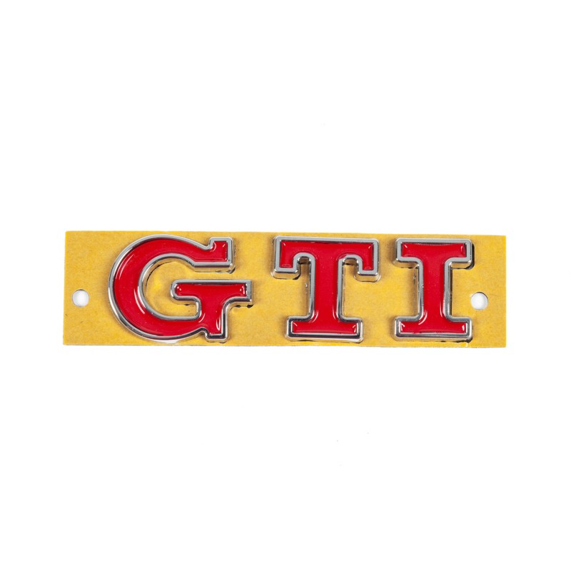 Надпись GTI (90мм на 25мм)