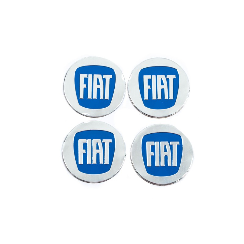 Наклейки на ковпачки 60мм 1805C (4шт) для Тюнінг Fiat