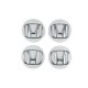 Ковпачки диски 68/64 мм 7719 (4 шт) для Тюнінг Honda