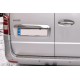 Планка над номером 2-дверний (нерж) для Mercedes Vito/V-class W447 2014- рр