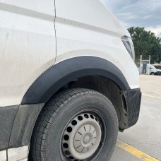 Накладки на арки широкі (4 шт, чорні) для Volkswagen Crafter 2016- рр
