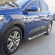 Молдинги на двері (4 шт) для Dacia Sandero 2021- рр