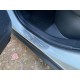 Накладки на пороги Carmos (4 шт, нерж) для Toyota Rav 4 2019- рр