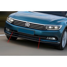Накладки на решітку бампера 2014-2018 OmsaLine (нерж) для Volkswagen Jetta рр