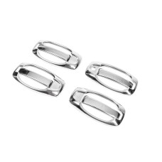 Накладки на ручки і окантовка (8 шт, нерж) Carmos - Турецька сталь для Peugeot Bipper