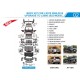 Комплект рестайлинга на LX600 для Lexus LX570 / 450d