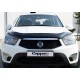 Дефлектор капота (2013-2018, EuroCap) для SsangYong Action 2006- гг