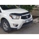 Дефлектор капота (2013-2018, EuroCap) для SsangYong Action 2006- гг