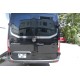 Кромка заднього скла V-2 Carmos (2 шт, нерж) для Mercedes Sprinter W907/W910 2018- рр