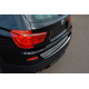 Накладка на задний бампер из нержавеющей стали OmsaLine (глянцевая, нерж.) для BMW X3 F25 2011-2018 гг