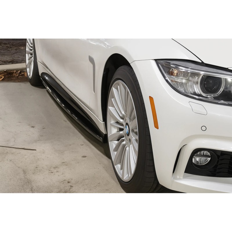 Боковые Подножки EuroCap (черные) для BMW 4 серия F-32 2012-2020 гг