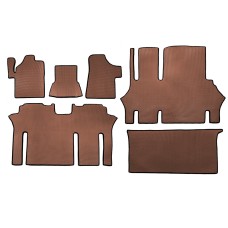 Килимки EVA V2 (Тільки самовивіз, повний салон, коричневі) для Mercedes Vito W639 2004-2014 рр