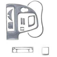 Накладки на панель карбон (малий комплект) для Renault Kangoo 2008-2020 рр