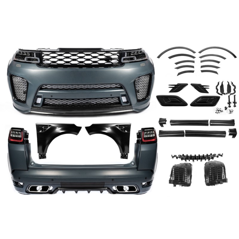 Комплект рестайлинга в 2021 году для Range Rover Sport 2014-2022 гг