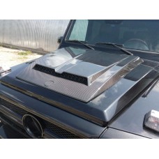 Карбоновая накладка на капот BRBS для Mercedes G сlass W463 2018-2024 гг