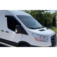 Вітровики (2 шт, EuroCap) для Ford Transit 2014- рр
