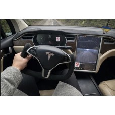 Кермо штурвал (Алькантара, з підігрівом) для Tesla Model X 2015- рр