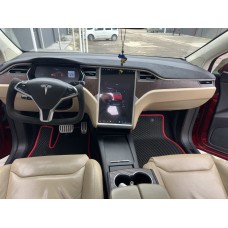 Килимки EVA (чорні) для Tesla Model X