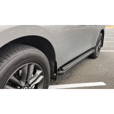 Бокові пороги New Vision Grey (2 шт., алюміній) для Nissan Armada 2016-2024 рр
