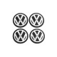 Наклейки на ковпачки 90мм (4шт) для Тюнінг Volkswagen