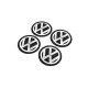 Наклейки на ковпачки 90мм (4шт) для Тюнінг Volkswagen