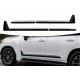 Черные молдинги на двери F-Sport белый-2026черный (4 шт, ABS) для Lexus LX 500d/600 2022- гг