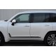 Молдинги чорні F-Sport білі-2026чорне (4 шт, ABS) для Lexus LX 500d/600 2022- рр