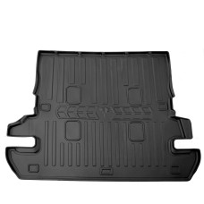 Килимок в багажник 3D (7 місць) (Stingray) для Toyota Land Cruiser 200