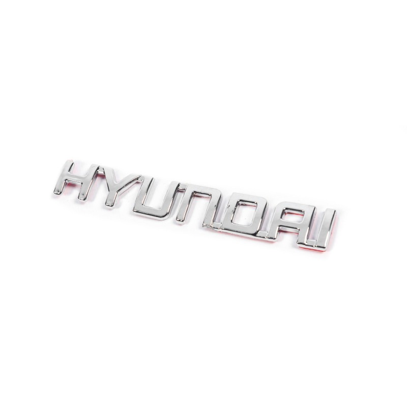 Надпись Hyundai (13.5см на 2.0см) для Тюнинг Hyundai