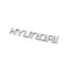 Надпись Hyundai (13.5см на 2.0см) для Тюнинг Hyundai