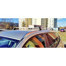 Перемычки на интегрированные рейлинги под ключ Skybar V2 (2 шт) до 120 см, Серые для BMW X3 F-25 2011-2018 гг