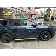 Бокові пороги Shining (2 шт., Алюміній) для Honda CRV 2022- рр
