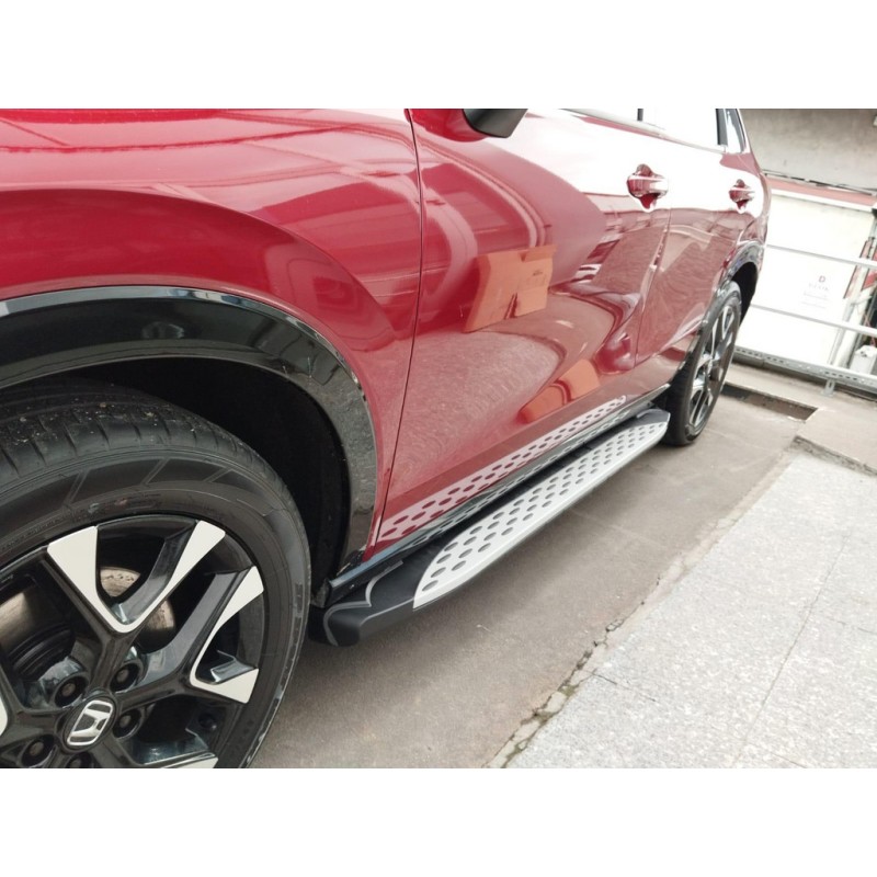 Бокові пороги Shining (2 шт., Алюміній) для Honda ZR-V