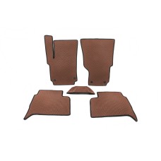 Коврики EVA (Коричневый) для Volkswagen Amarok 2010-2022 гг