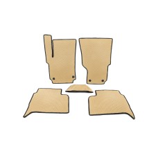 Коврики EVA (Бежевый) для Volkswagen Amarok 2010-2022 гг