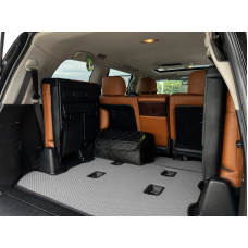Коврик багажника 2 шт (EVA, 7 мест, Серый) для Lexus LX570/450d 2008-2022 гг